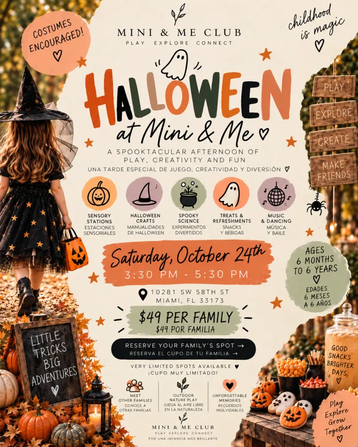 Mini and Me Halloween Celebration — official source image