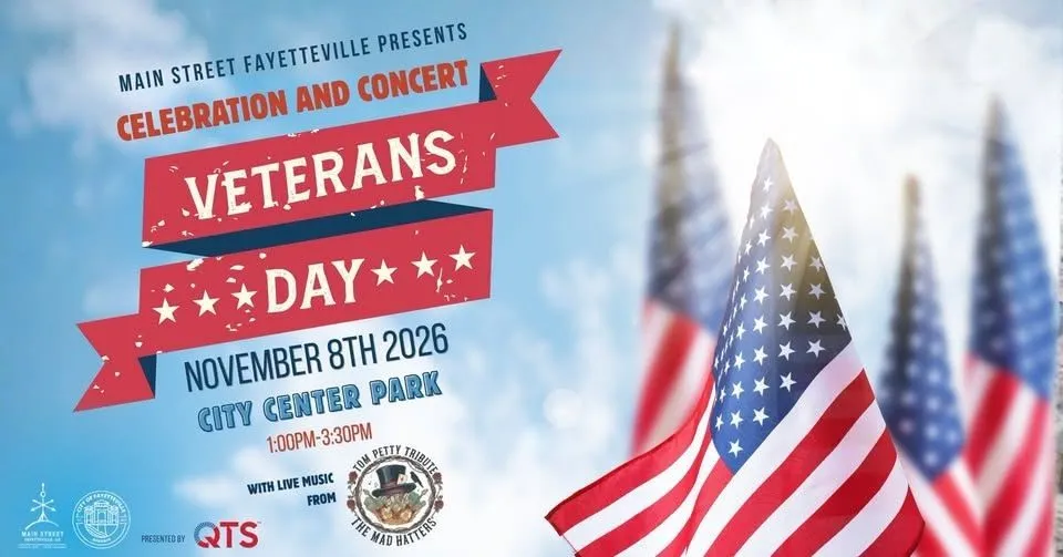 Veterans Day Celebration — Fayetteville City Center Park — official source image