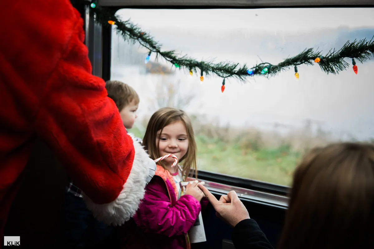 Holiday Express steam train — official source image