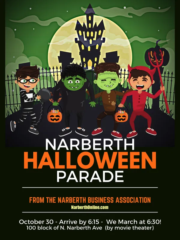 Narberth Halloween Parade — official source image