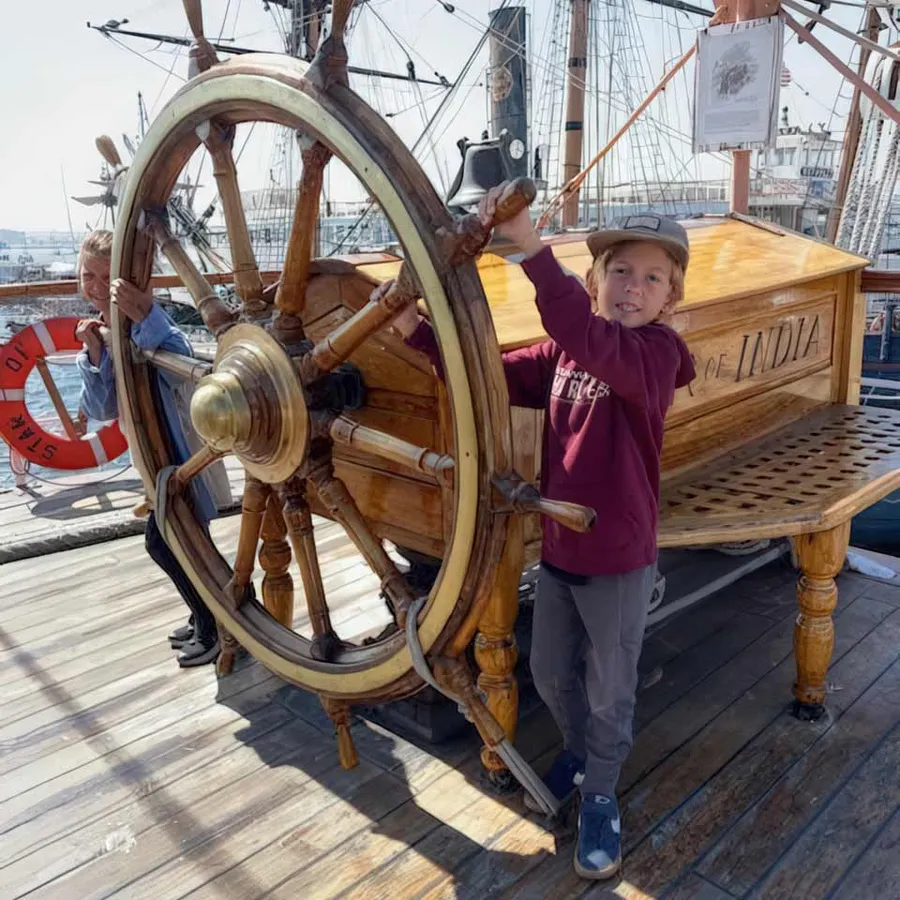 Kids Free October at the Maritime Museum of San Diego — official source image