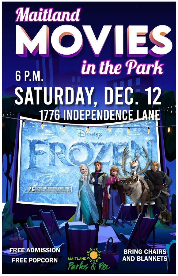 Movie in the Park at Independence Square — Maitland — official source image