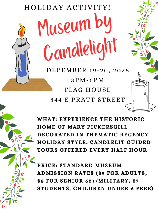 Museum by Candlelight at the Flag House — official source image