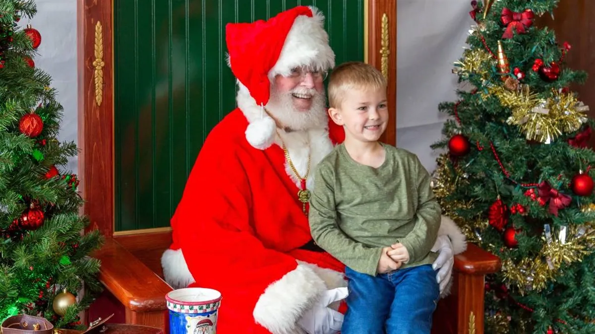 Santa at the Market (Lenexa Public Market) — official source image