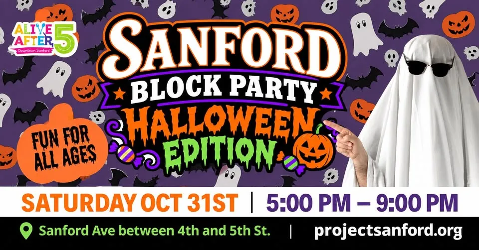 Sanford Avenue Block Party — Halloween Edition — official source image