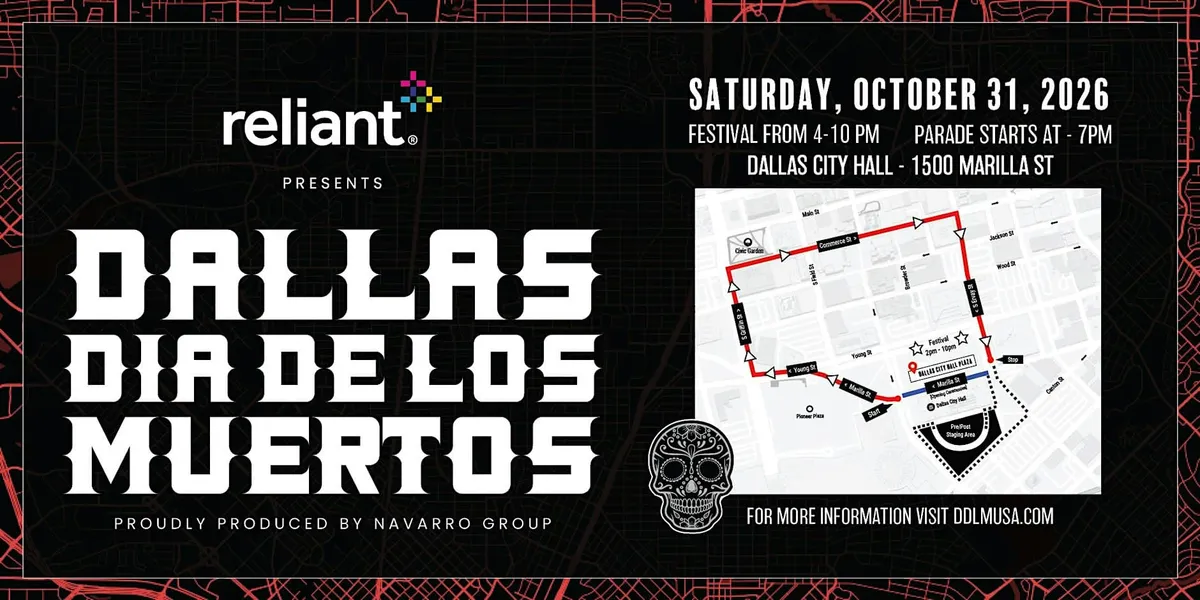 Dallas Día de Muertos Parade & Festival 2026 — official source image