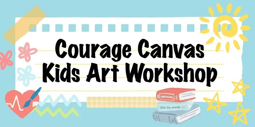 Courage Canvas Kids Art Workshop at Machacek Library — official source image