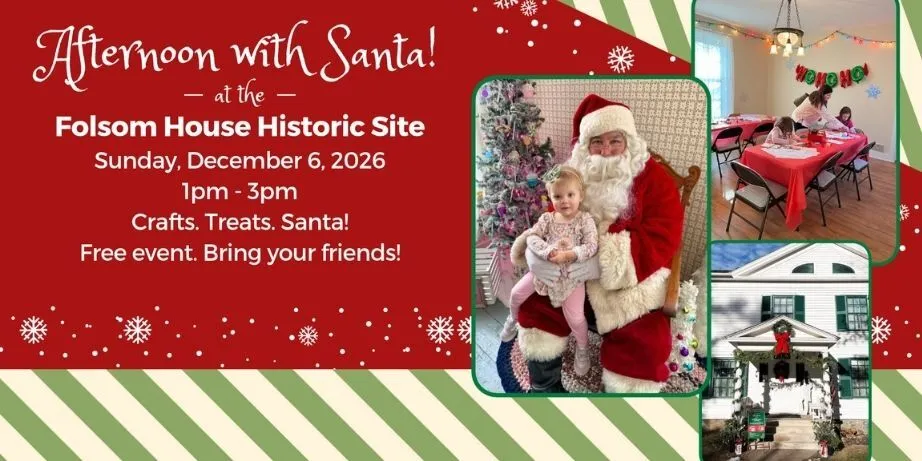 Afternoon with Santa at the Folsom House (Taylors Falls) — official source image
