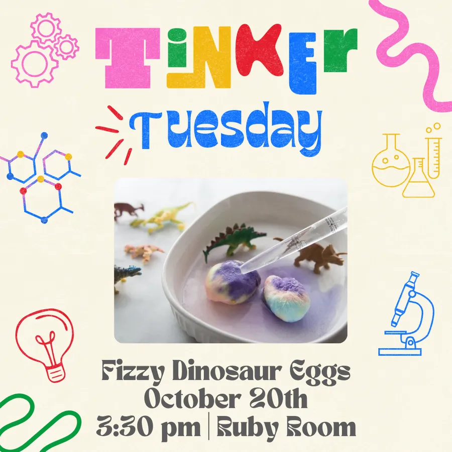 Tinker Tuesday STEAM Club — Coronado Public Library — program image