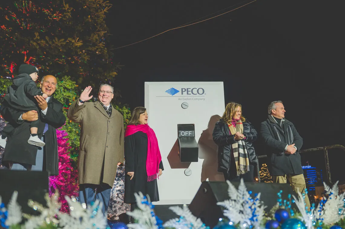 Holiday Tree Lighting at Blue Cross RiverRink Winterfest — official source image