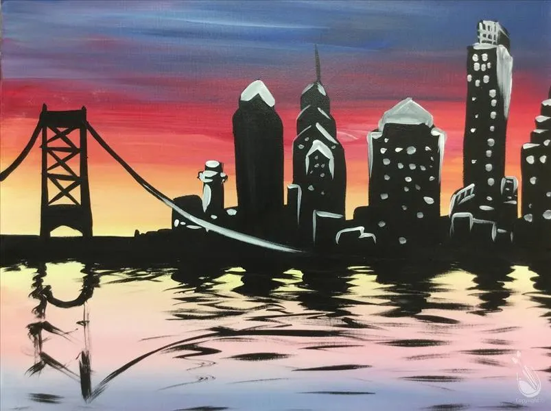 2xPAINT POINTS - Philadelphia from the Water — official source image