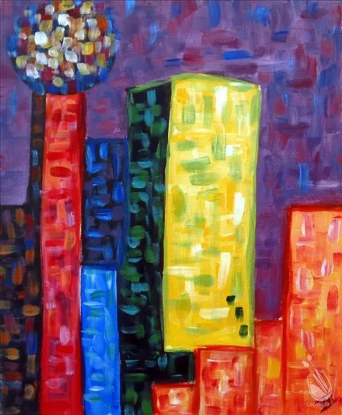 Dallas Skyline | Shades of Fall @ Happy Hour Price — official source image