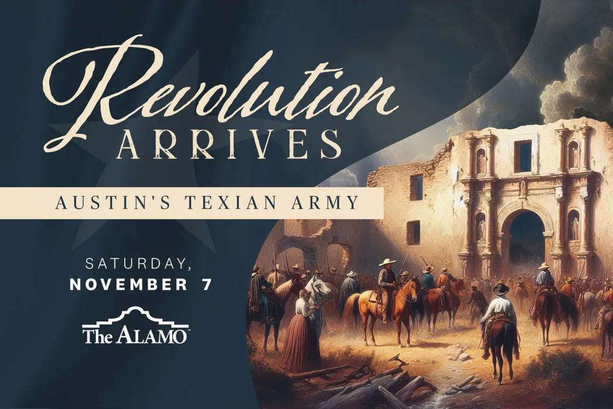 Revolution Arrives: Siege of Bexar (living history) — official source image