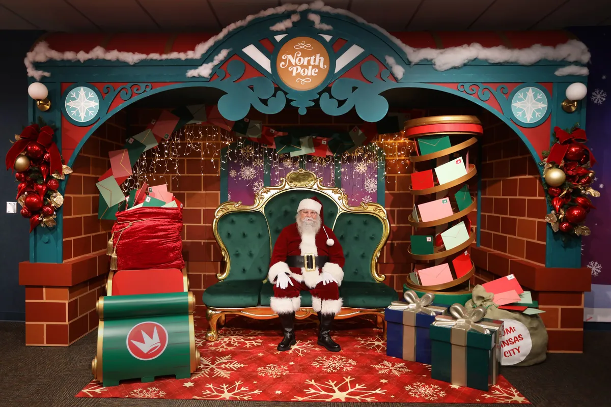 Santa Visits at Destination North Pole (Crown Center) — official source image