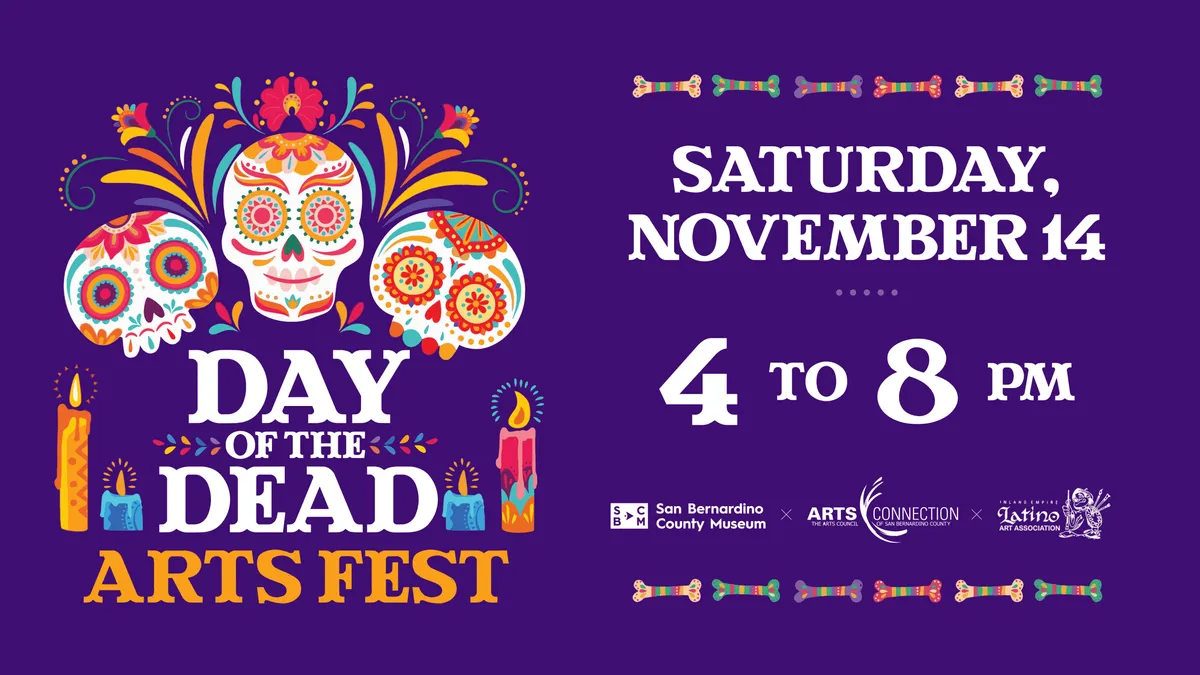 Day of the Dead Arts Fest at the San Bernardino County Museum — official source image