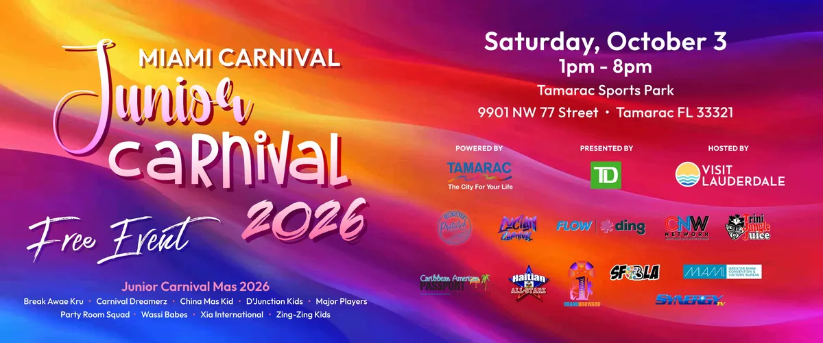 Junior Carnival & Pan Jamboree 2026 (Historical) — official source image