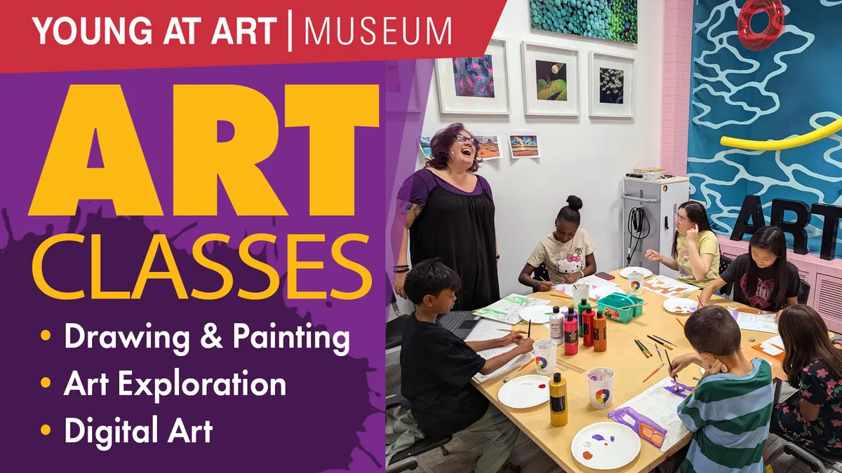 Young At Art youth art classes — program image