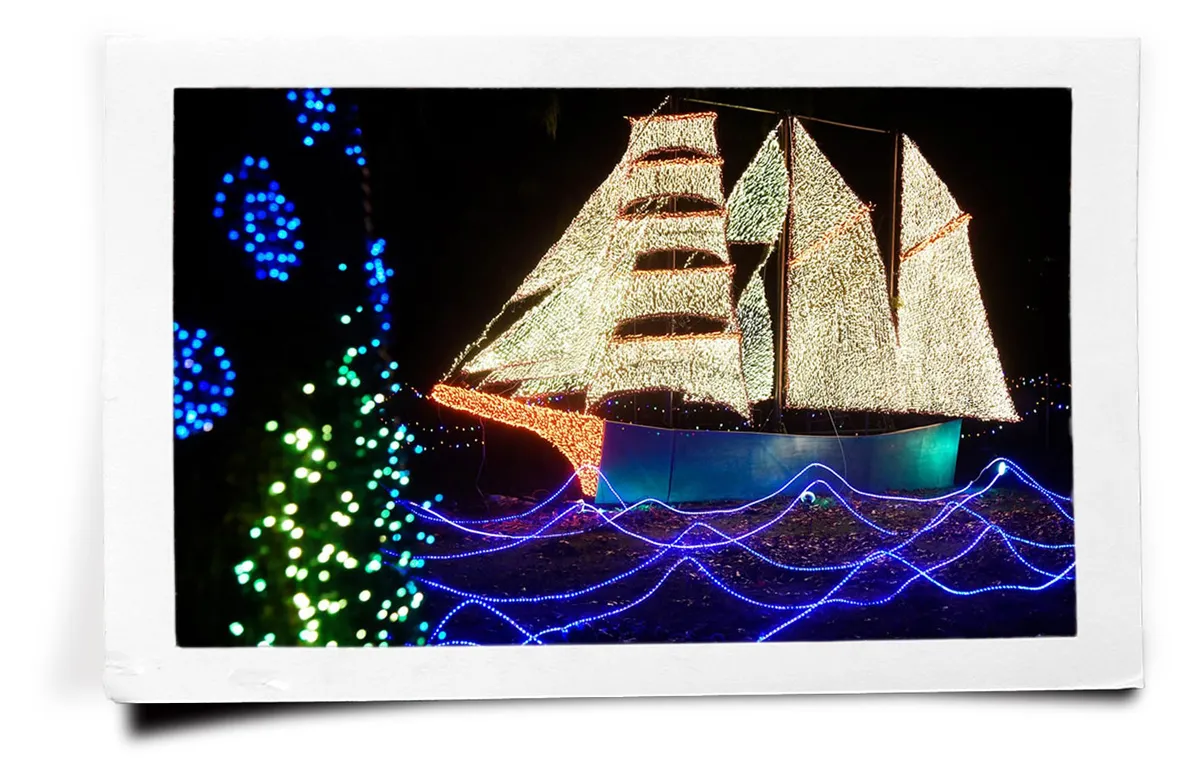 The Lights of Christmas at Warm Beach Camp — official source image