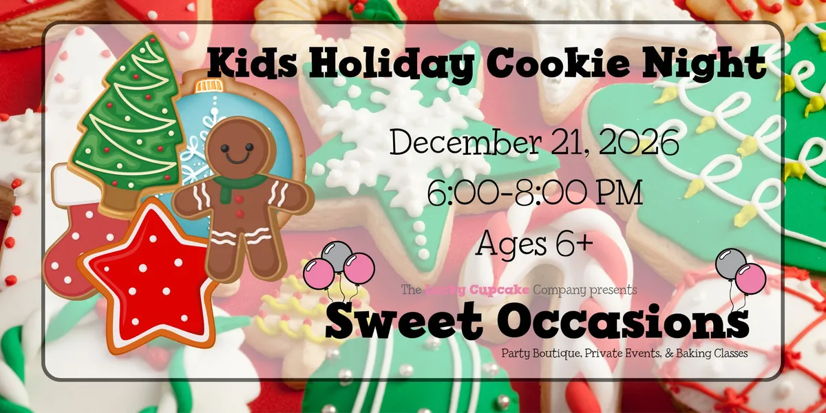 Kids Holiday Cookie Night at Sweet Occasions — official source image