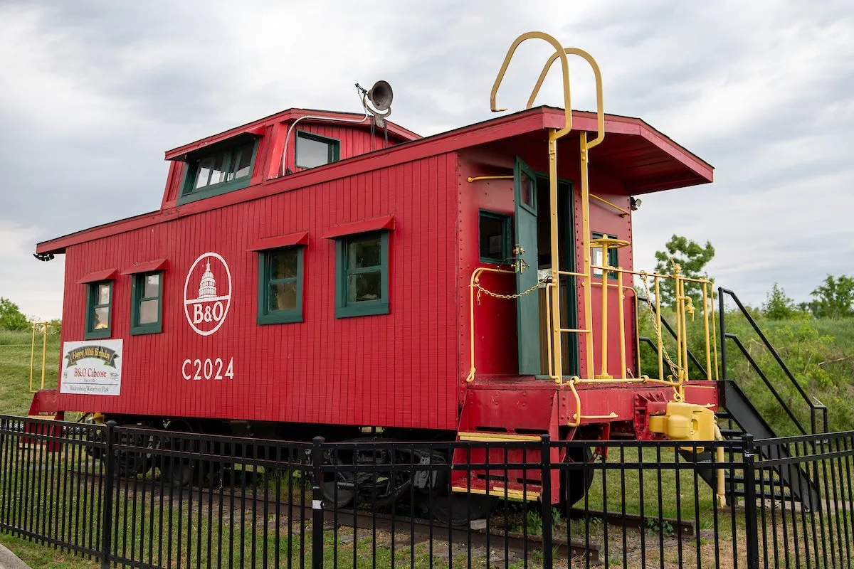 Haunted Caboose & Campfire — Bladensburg Waterfront Park — official source image