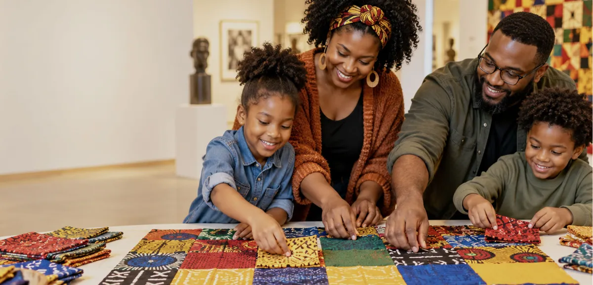Family First: Stitched Together – A Family Story Quilt Experience — official source image