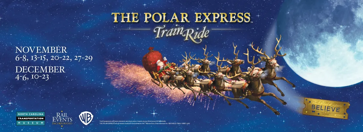 THE POLAR EXPRESS Train Ride at NC Transportation Museum — official source image