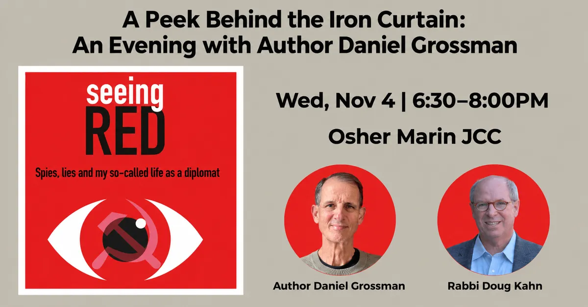 A Peek Behind The Iron Curtain: An Evening with Author Danny Grossman — official source image