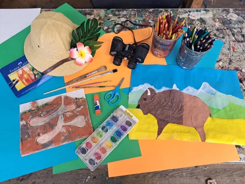 Art Explorers: A Journey Across the World Using Art (ages 6–7) — program image