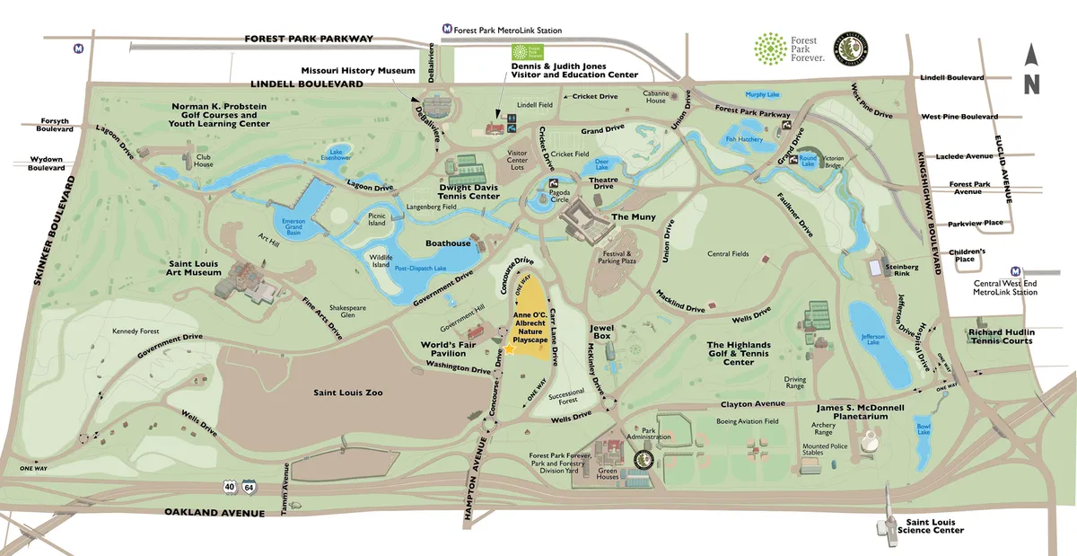 Anne O'C. Albrecht Nature Playscape (Forest Park) — official source image