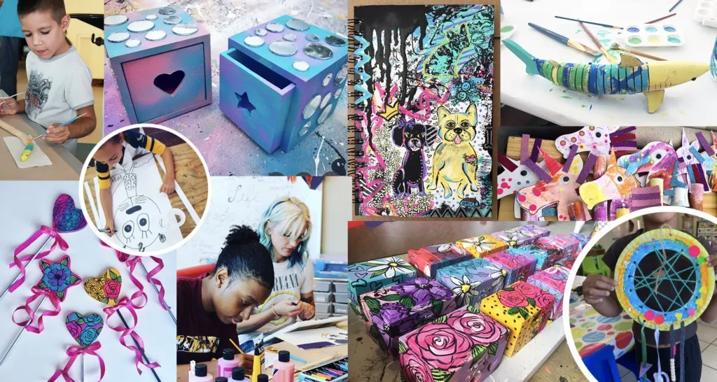 Mixed Media Madness Kids Art Class — Vernon Hills — official source image