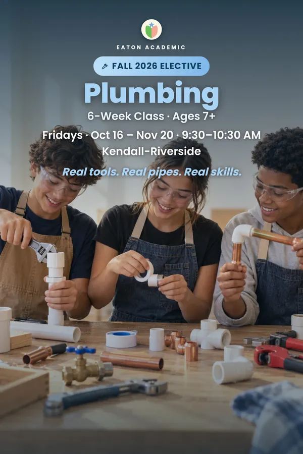 Eaton Academic Plumbing — Fall 2026 — official source image