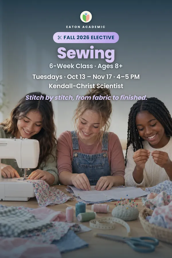 Eaton Academic Sewing — Fall 2026 — official source image