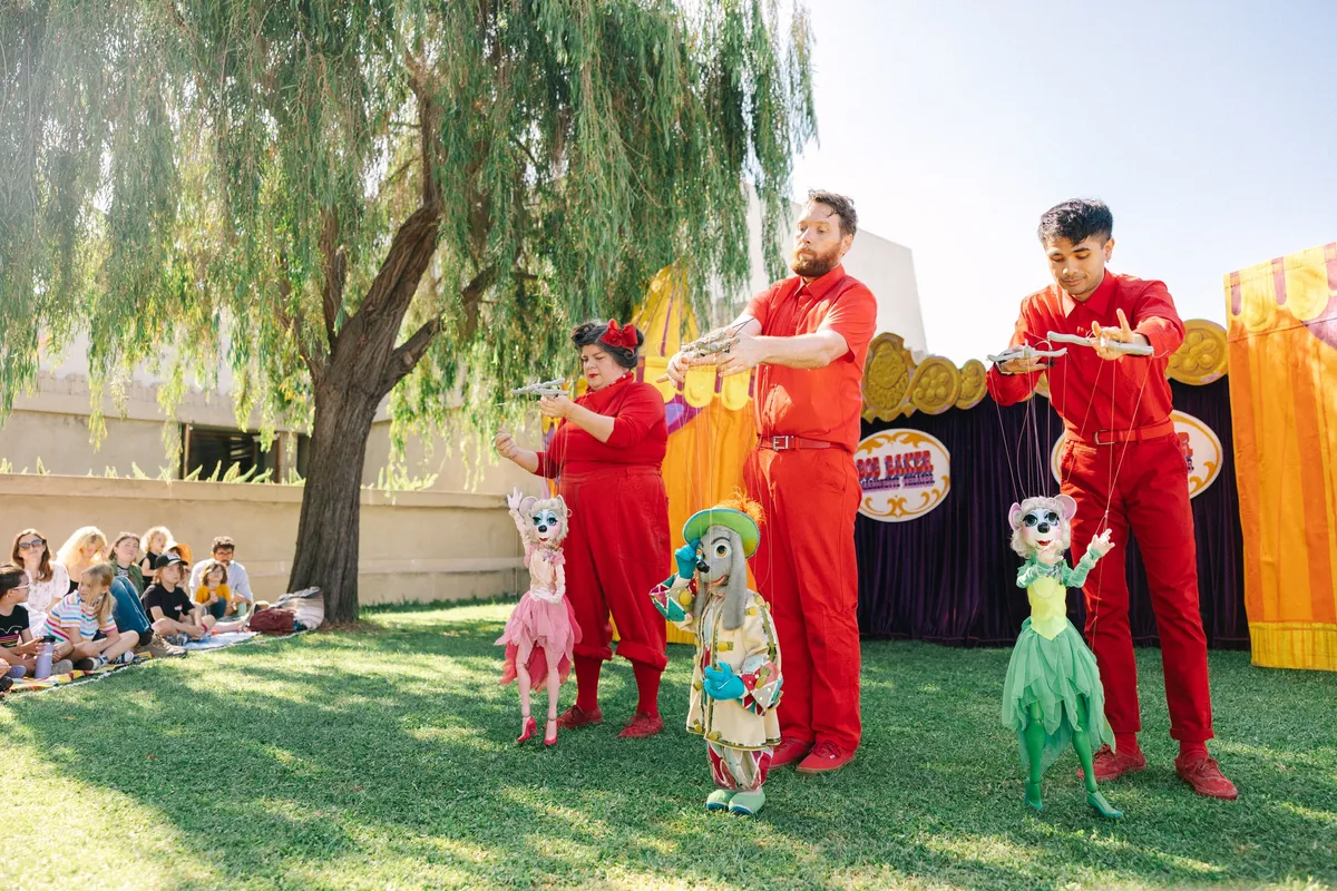 Puppets in the Park: Hallowe'en Puppet Show at Hollyhock House — official source image