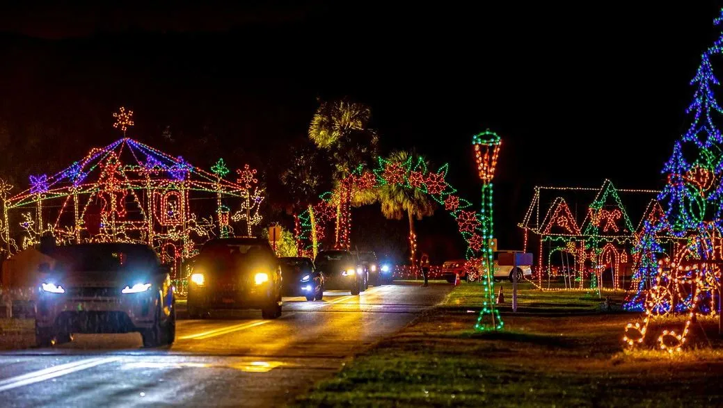 Holiday Fantasy of Lights — Tradewinds Park drive-thru — official source image