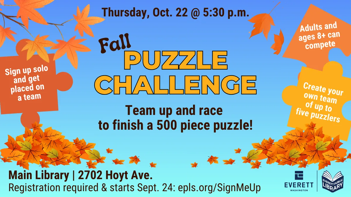 Fall Puzzle Challenge (Main Library) — official source image