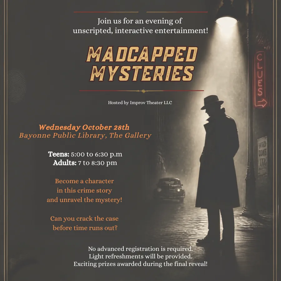 Madcapped Mysteries for Teens — official source image