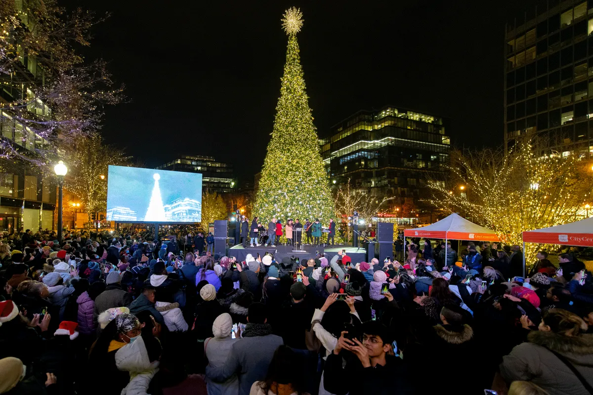 CityCenterDC Annual Holiday Tree Lighting 2026 — official source image