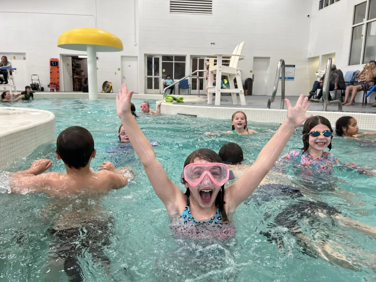 Winter Waterland Pool Party and Dive-In Movie — official source image