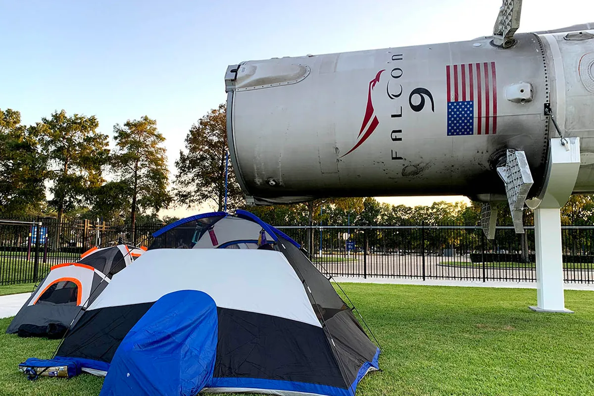 Family Overnight — Galaxy Lights — official source image
