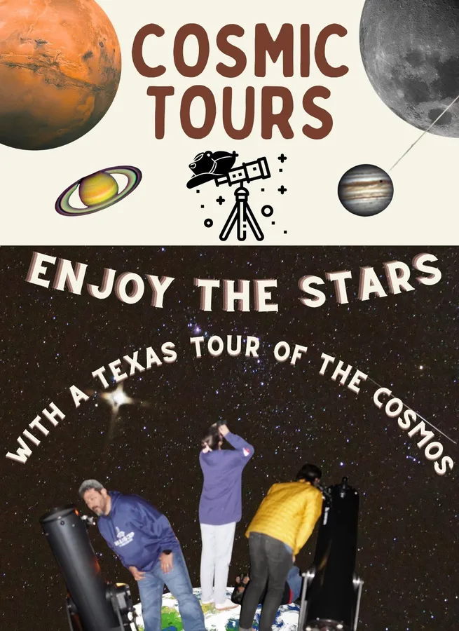 Stargazing with Cosmic Tours at Klyde Warren Park — official source image