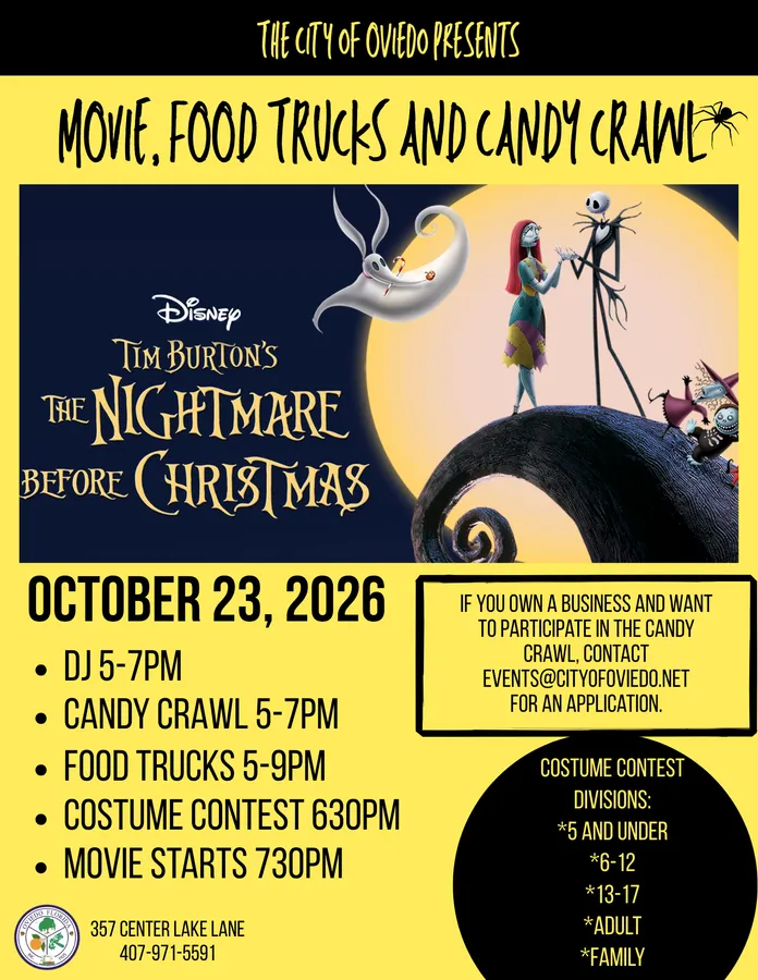 Movie Night, Food Trucks and Candy Crawl — official source image
