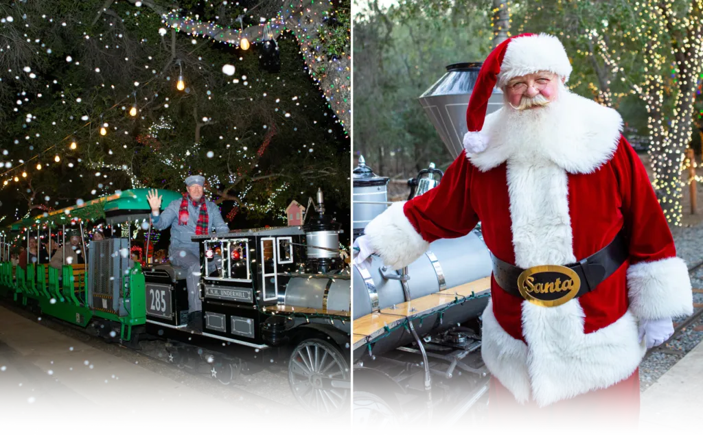 Irvine Park Railroad Christmas Train — official source image