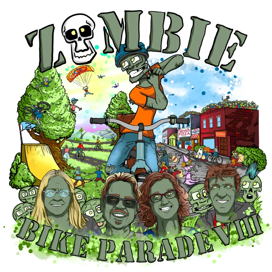 Zombie Bike Parade and Community Park festival — official source image