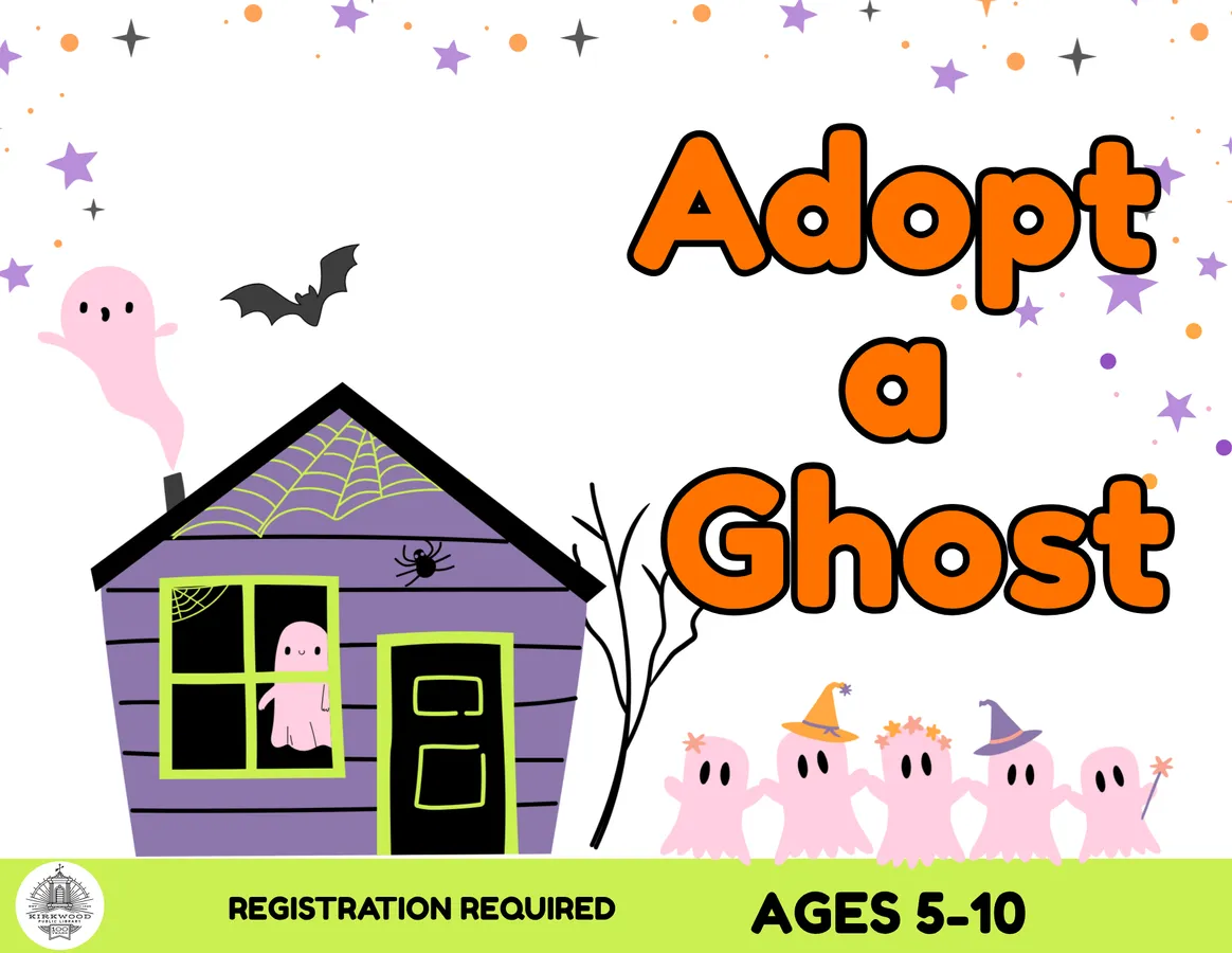 Adopt a Ghost at Kirkwood Public Library — official source image