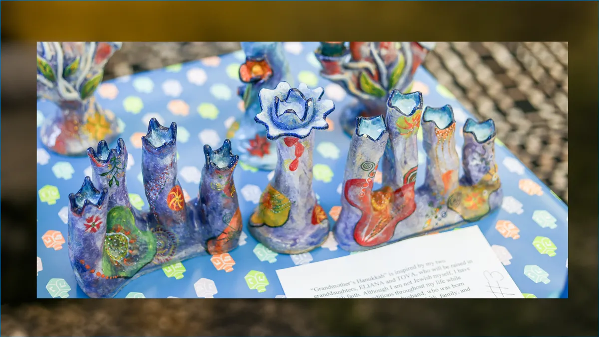 Menorah Making Contest at the Stroum JCC — official source image