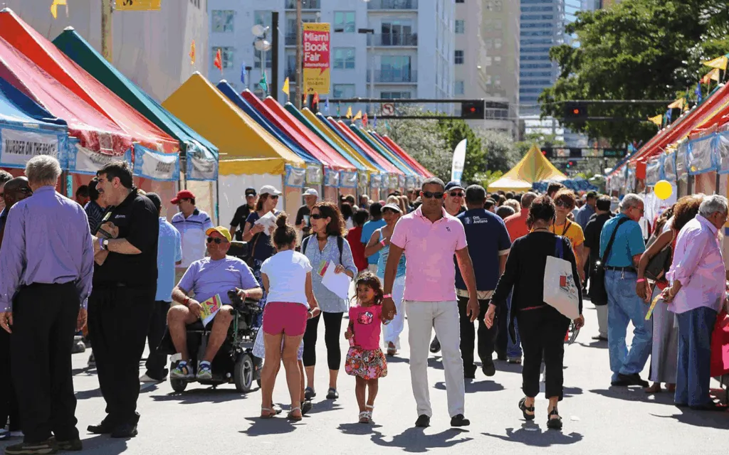 Miami Book Fair Street Fair — Family Weekend 2026 — official source image