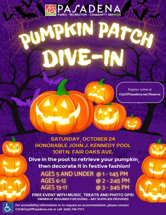 Pumpkin Patch Dive-In — official source image