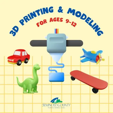 Introduction to 3D Modeling (Ages 9-12) — East Branch — official source image