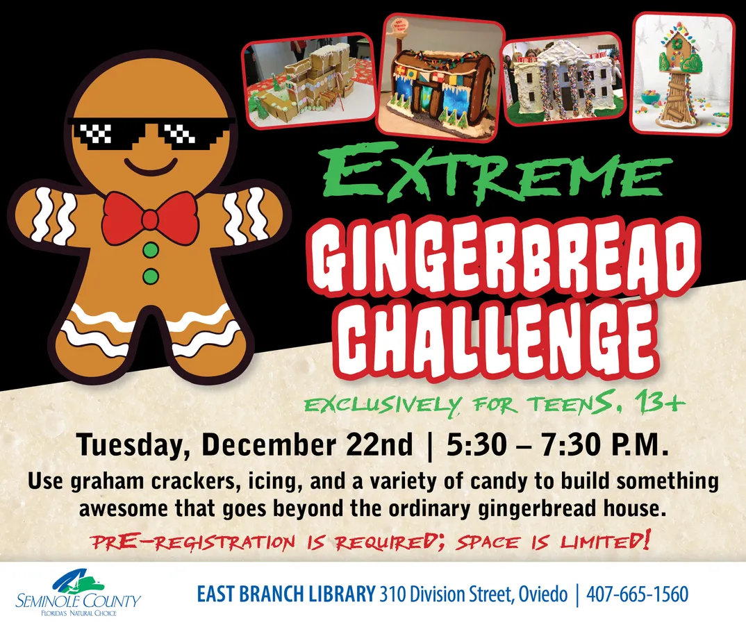 Teen Extreme Gingerbread Challenge (13+) - East — official source image