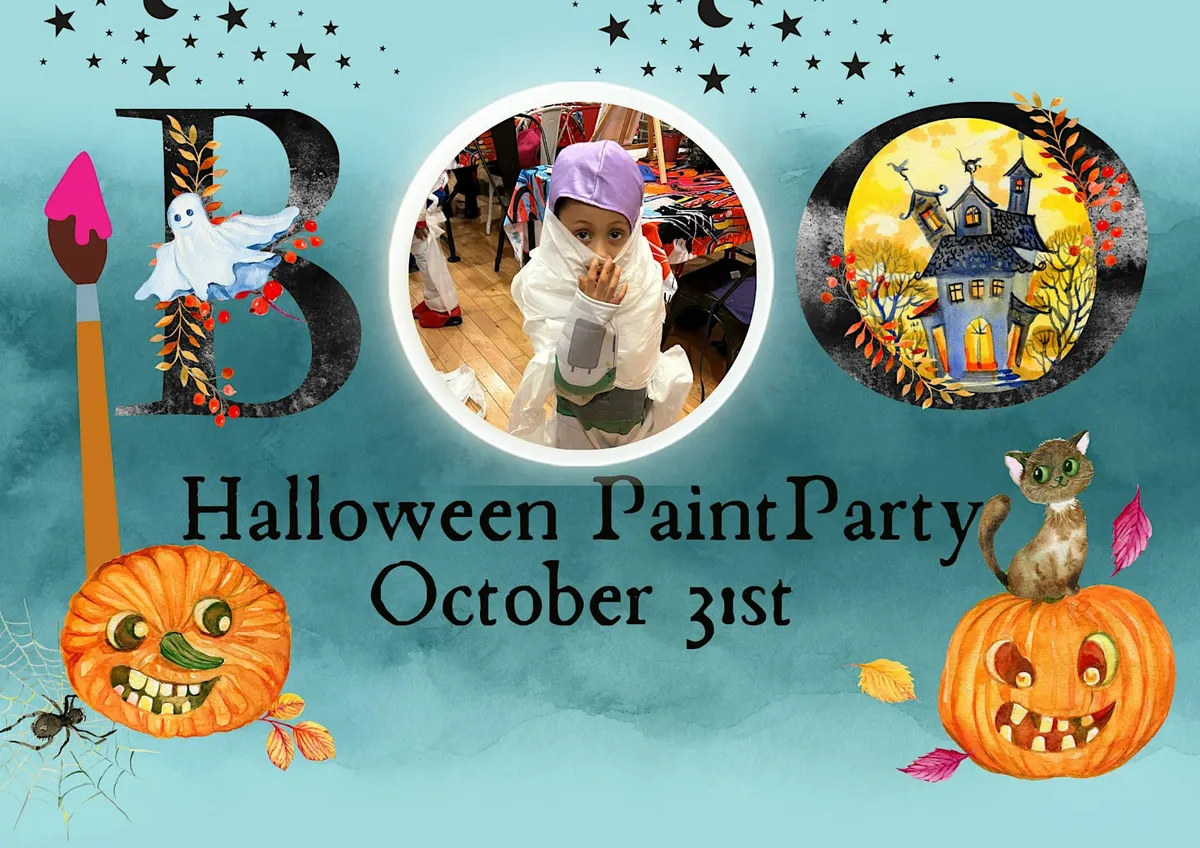Boo & Brush! Kids Halloween Paint & Costume Party — official source image